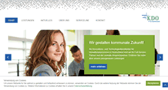 Desktop Screenshot of kdo.de